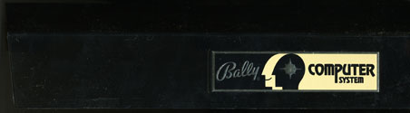 Dustcover - Bally Computer System